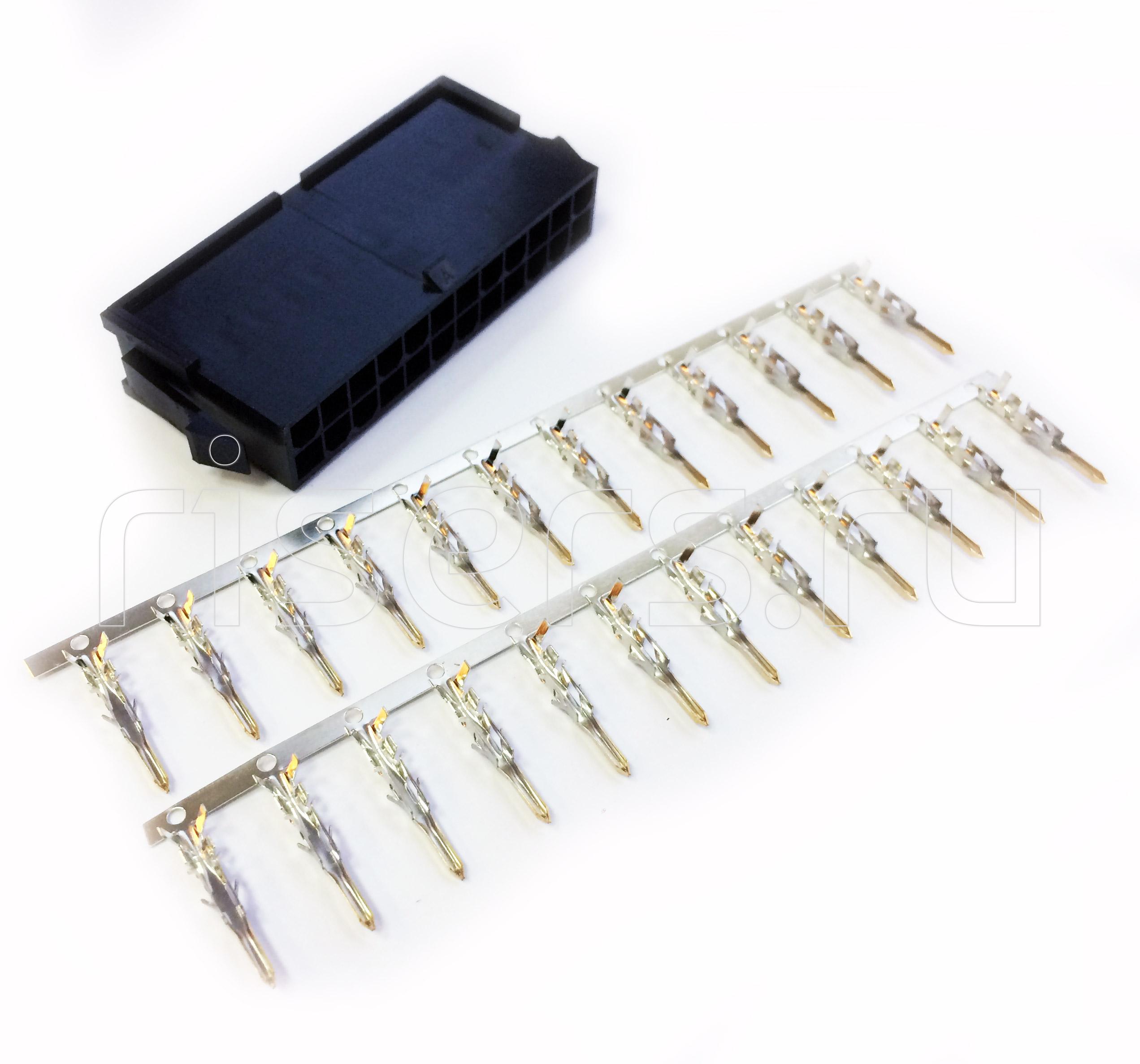Разъем питания 24pin ATX мама 5559