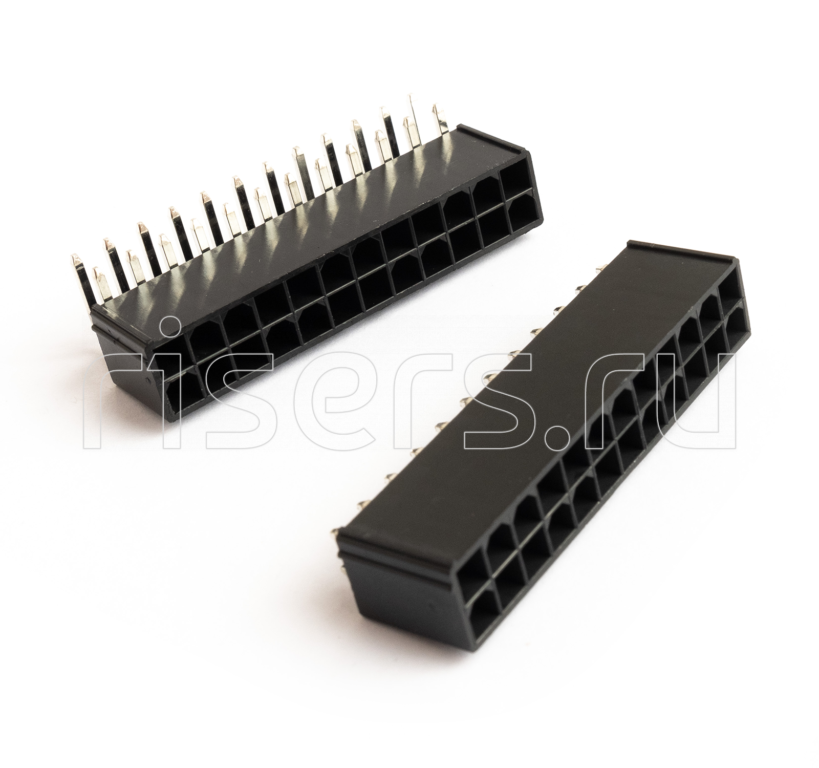 Разъем питания 24 pin ATX F мама на плату