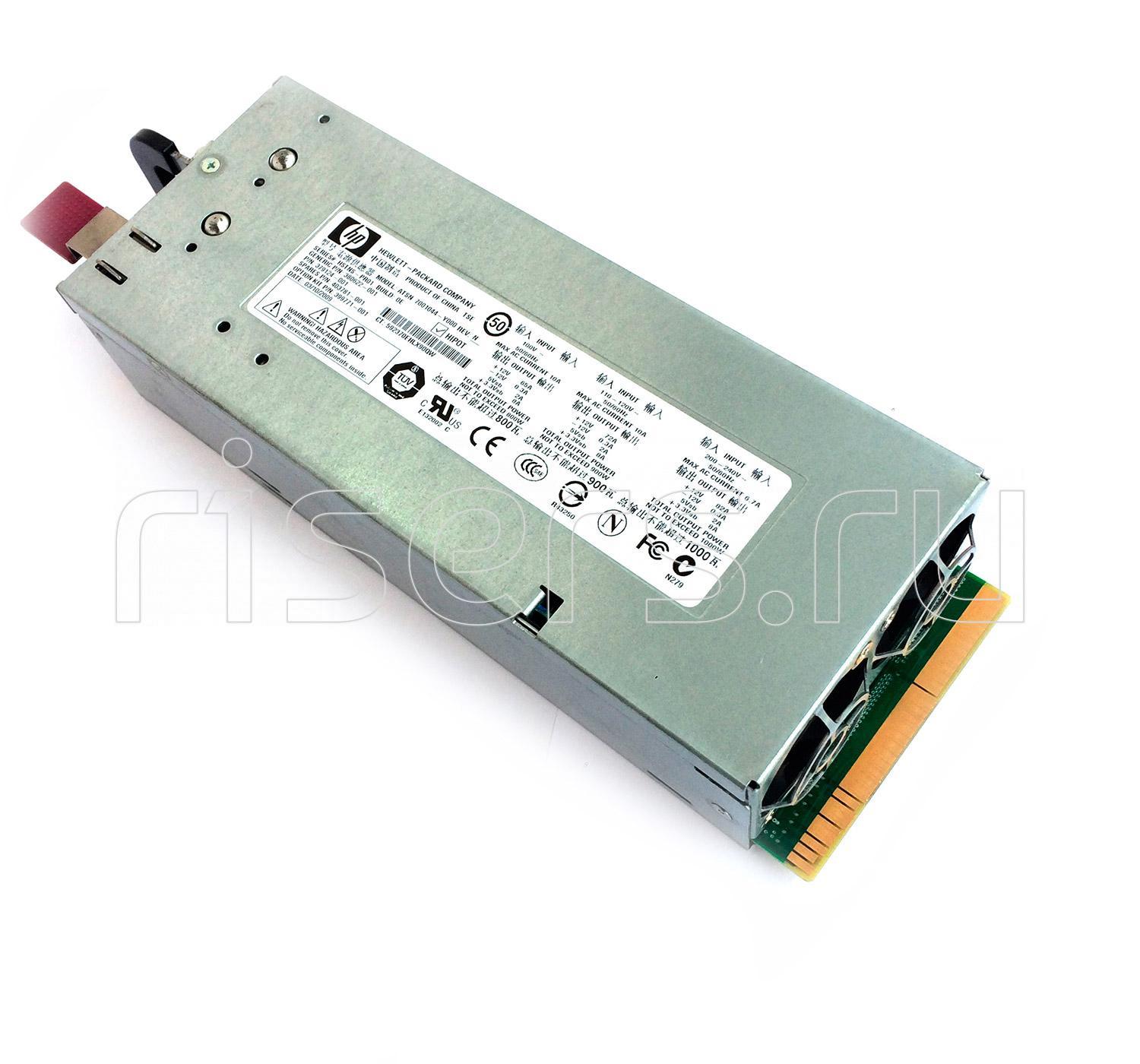 Серверный БП HP DPS-800GB A 12V 1кВт не распаянный б/у