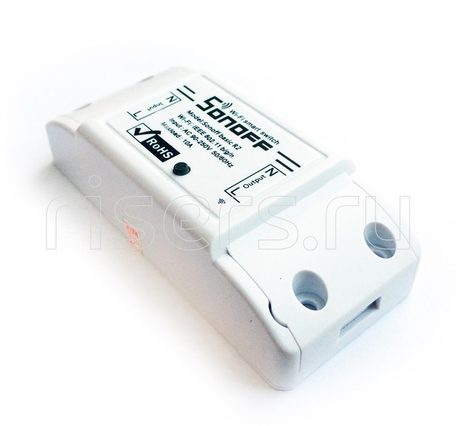 Sonoff Basic R2 WiFi переключатель