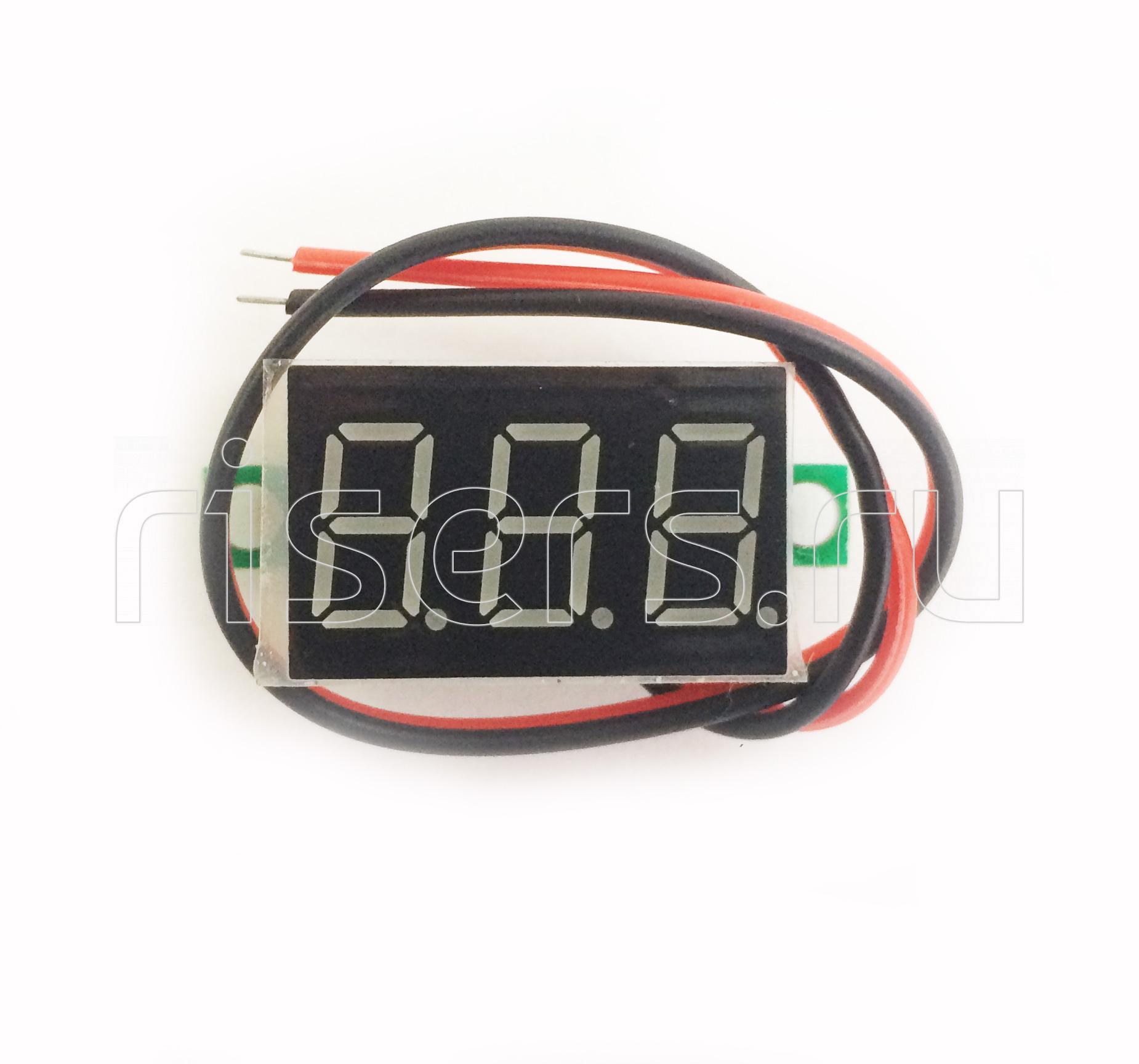 Цифровой вольтметр DC 4,7-32V DIY
