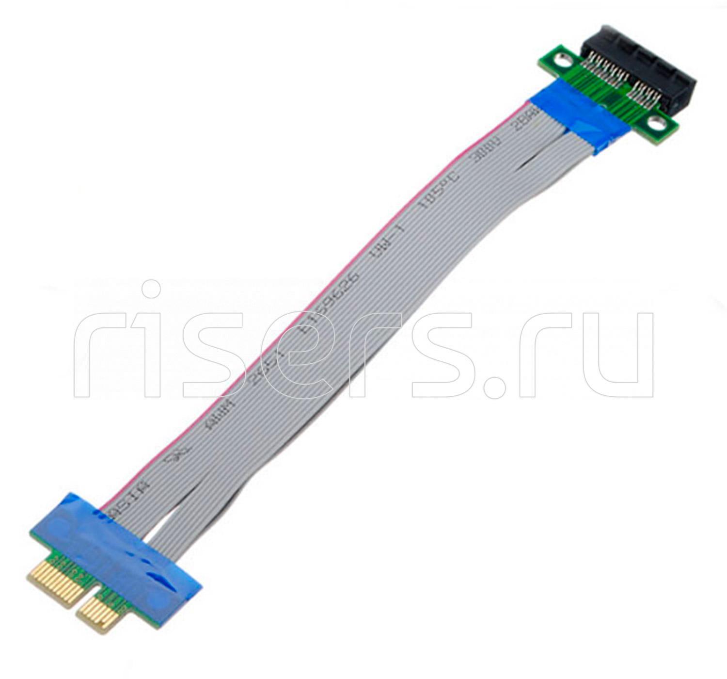 Райзер шлейфовый PCI-E 1x-1x 30см